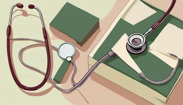 A stethoscope pressed too hard against a chest, standing for a health check heavy enough to cause the outage it watches for.